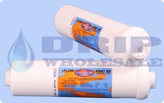 Omnipure K5567 Inline GAC/KDF 2 ½ x 10 (2 year) ¼ NPT