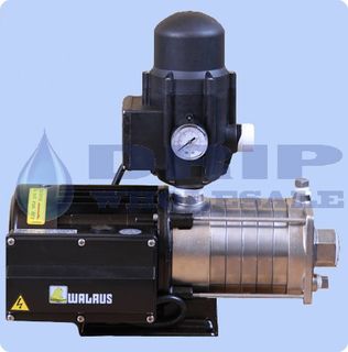 1 ¾ HP Stainless 130LPM Flow 45m head high flow and pressure, 4 storey home