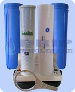 Twin 20 BB Housings 5 Micron CTO and 1 Micron Gradient Density Prefilter