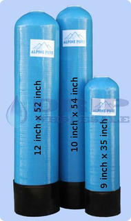 Poly Wound Tank 6 inch x 18 inch with 2 1/2 inch opening