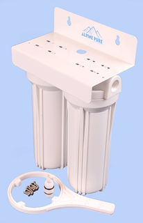 Twin 10 Std Size Housings choice of 1/4, 1/2, 3/4 ports