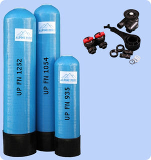 pH Neutralising Filters with Up or Down Flow Valve